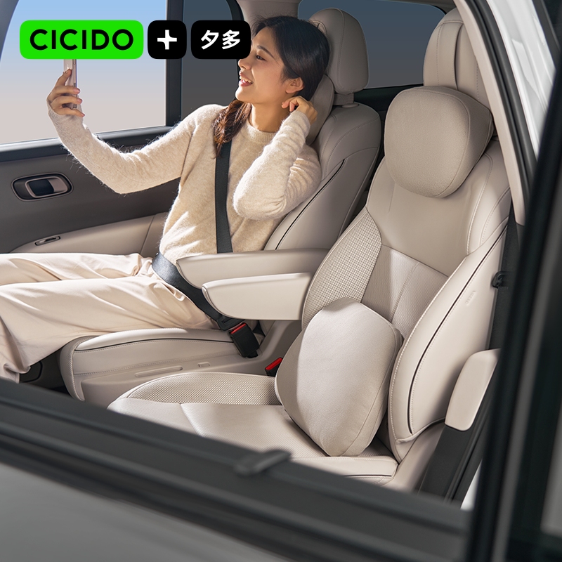 DUGAHOME TWO LAYER CAR LUMBAR SUPPORT