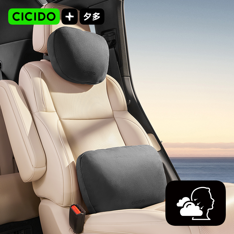 REDMOUTH MICROFIBER CAR LUMBAR SUPPORT